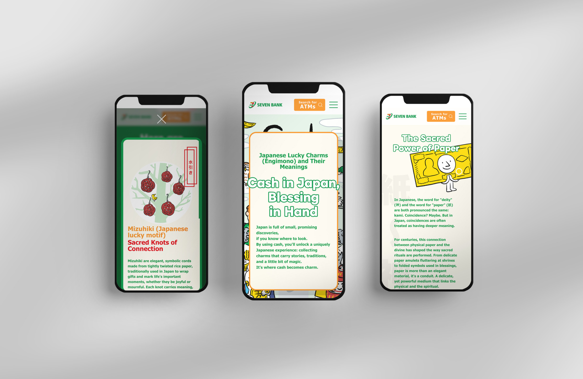 SEVEN BANK - Cash Meets Charm Project|Web Designing|MONARCH