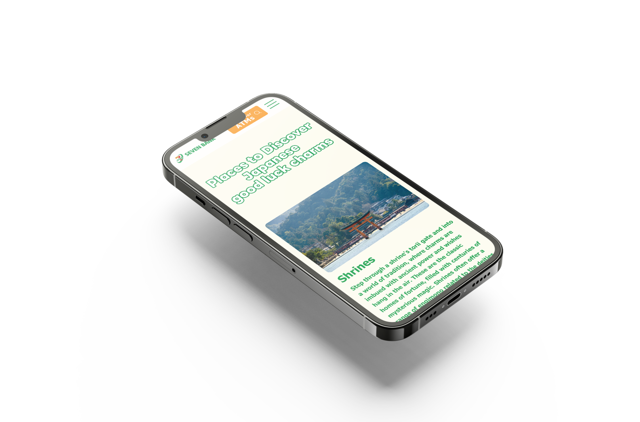 SEVEN BANK - Cash Meets Charm Project|Web Designing|MONARCH